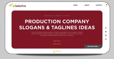Production-slogan