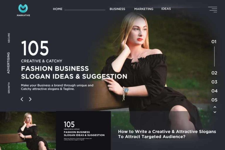 105 Best Fashion Slogans & Tagline ideas For Advertisement Markative