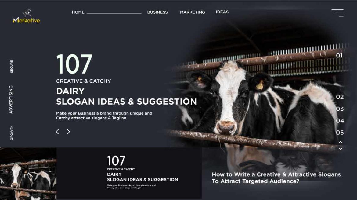107 Catchy Dairy slogans & Tagline ideas Markative.