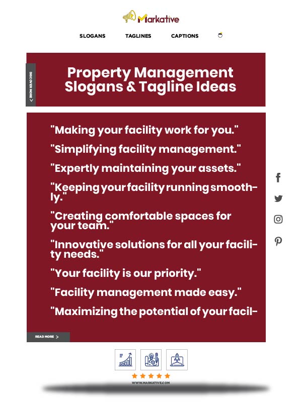 Slogans for property management companies