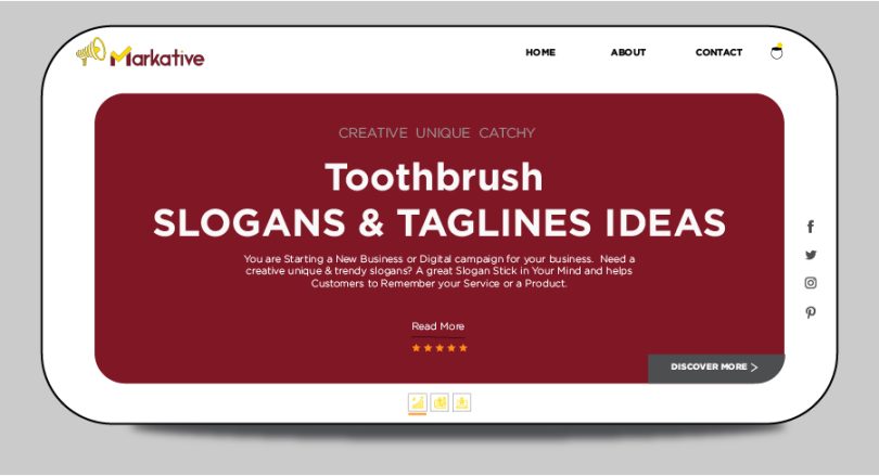 Toothbrush Slogans