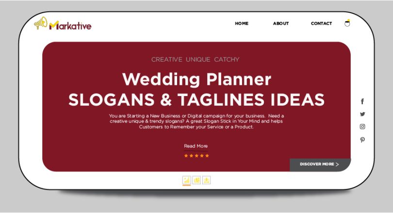 Wedding Planner Slogans