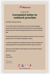 How To Write Best Complaint Letter to Service Provider [5+ Templates ...