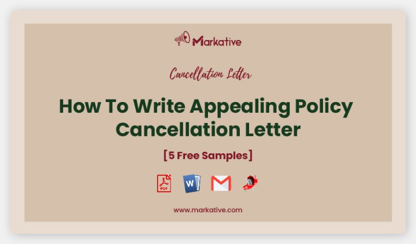 Policy Cancellation Letter