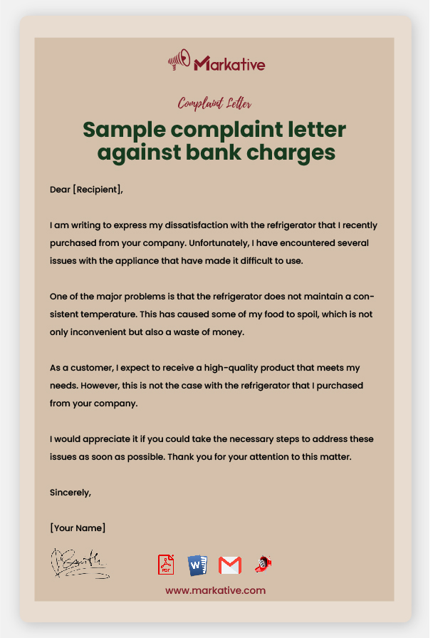 Sample Complaint Letter for Delay in Work