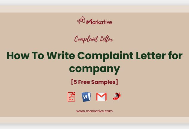 Best Complaint Letter to Supplier [5 Free Samples] - Markative