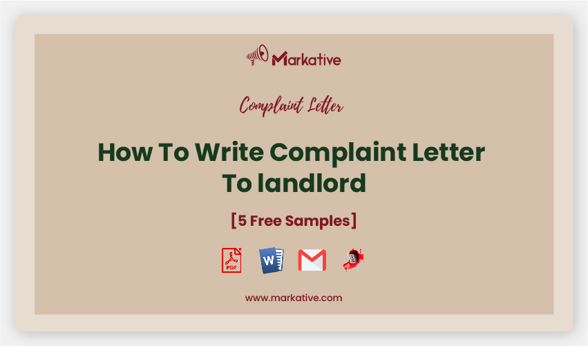How To Write Appealing Complaint Letter to Landlord [5 Free Samples