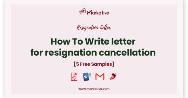 resignation cancellation letter