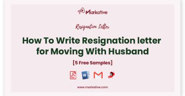 resignation letter moving with husband