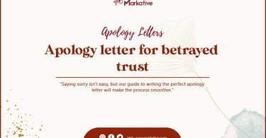Apology Letter for Betrayed Trust