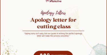 Apology Letter for Cutting Class