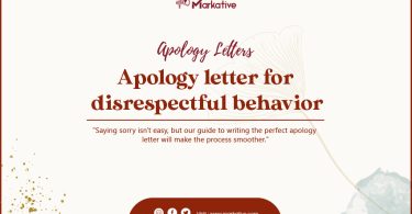 Apology Letter for Disrespectful Behavior