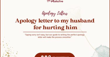 Apology Letter to My Husband for Hurting Him