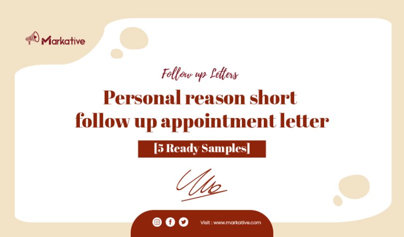 Follow-Up Appointment Letter
