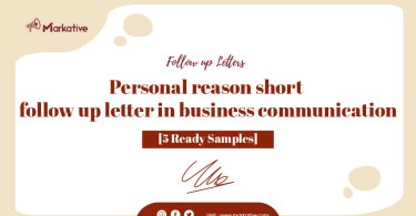Follow-Up Letter in Business Communication