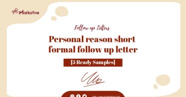 Formal Follow-Up Letter
