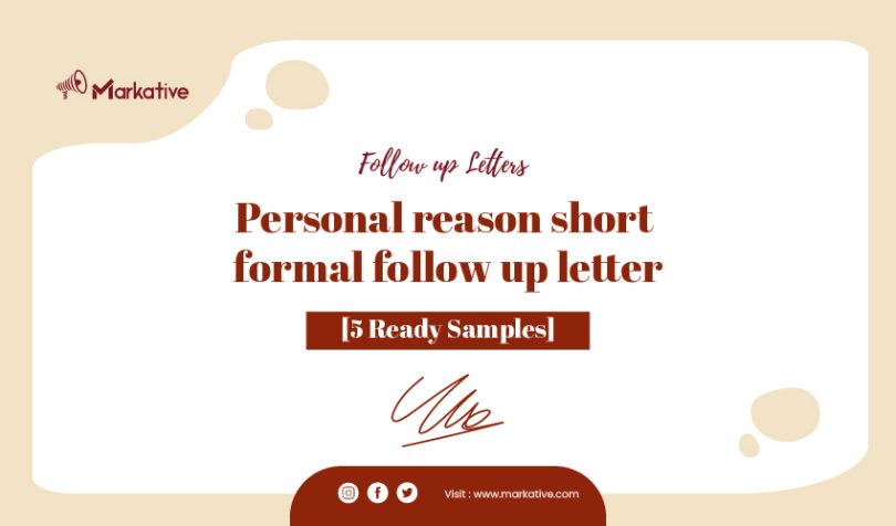 Formal Follow-Up Letter