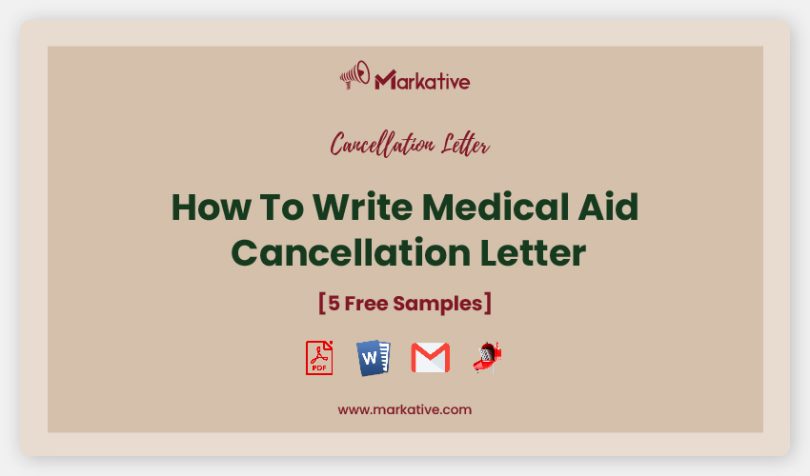 Medical Aid Cancellation Letter