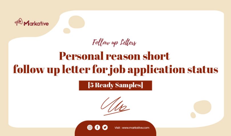 Sample Follow-up Letter for Job Application Status