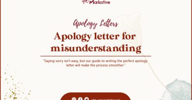 apology letter for misunderstanding