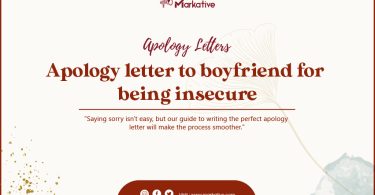 apology letter to boyfriend for being insecure