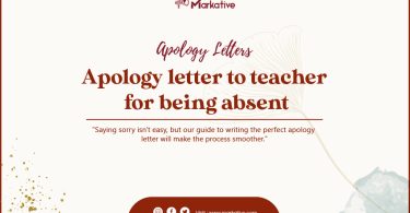 apology letter to teacher for being absent